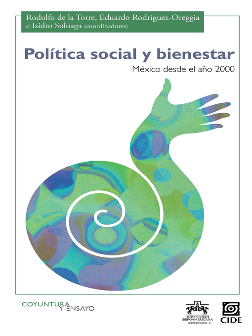 Title details for Política social y bienestar by Rodolfo De la Torre - Available